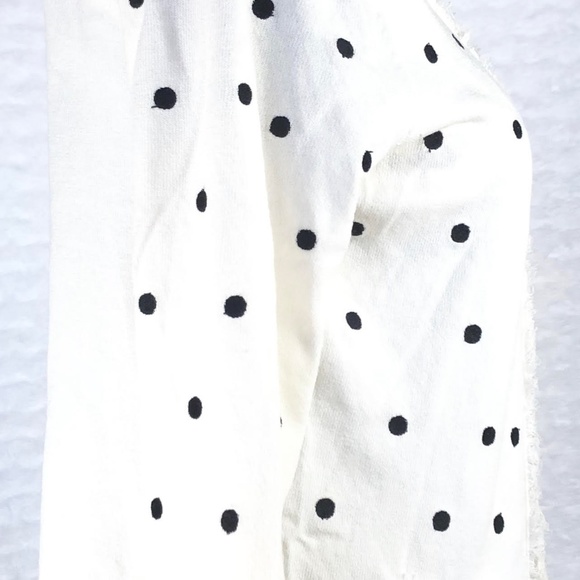 Wanko Sweater Black  Polka Dot Knit Open Cardigan - Picture 2 of 8